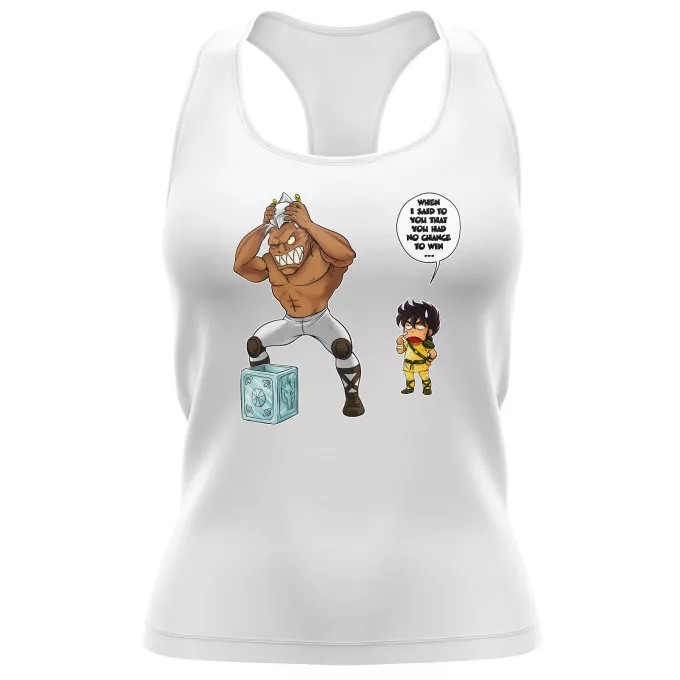Women's Tank Top Parody of Knights of the Zodiac - Saint Seiya Pegasus Seiya and Cassios