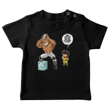 Pegasus Seiya Baby's T-shirt “Pegasus Seiya and Cassios” – Knights of the Zodiac - Saint Seiya parody