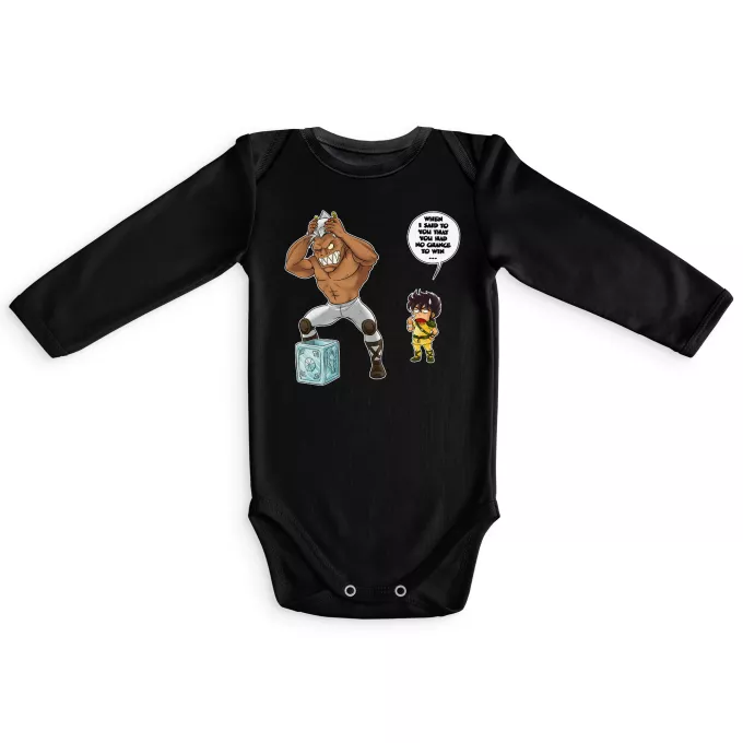 Long sleeve Baby Bodysuits Parody of Knights of the Zodiac - Saint Seiya Pegasus Seiya and Cassios