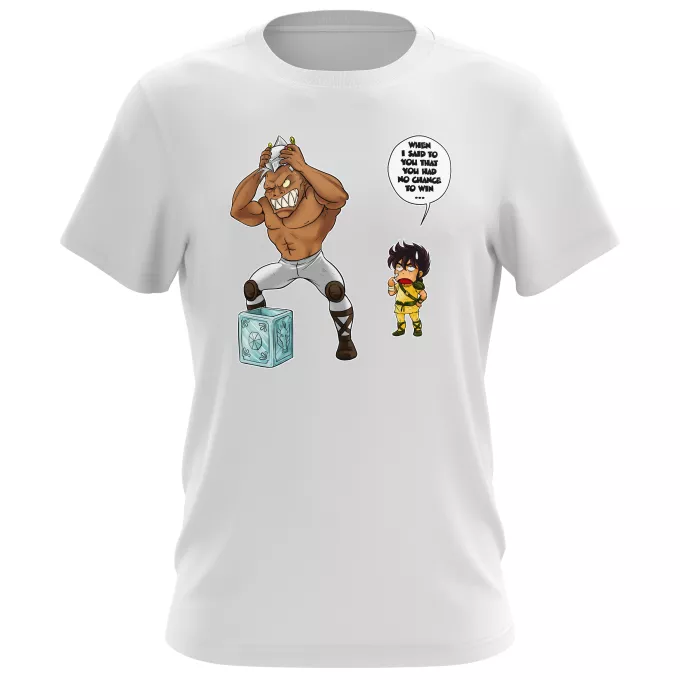 Men's T-shirts Parody of Knights of the Zodiac - Saint Seiya Pegasus Seiya and Cassios