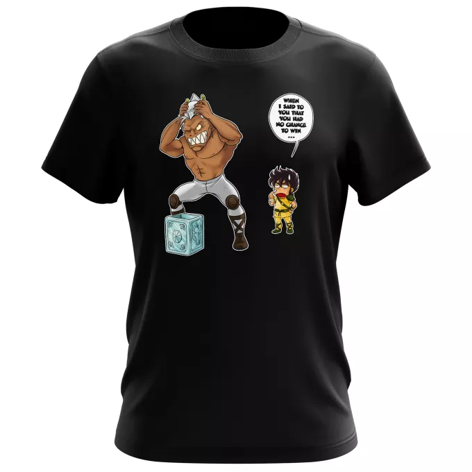 Men's T-shirts Parody of Knights of the Zodiac - Saint Seiya Pegasus Seiya and Cassios