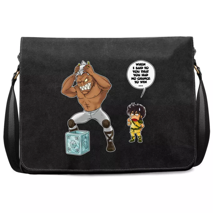 Premium Messenger Bag Parody of Knights of the Zodiac - Saint Seiya Pegasus Seiya and Cassios