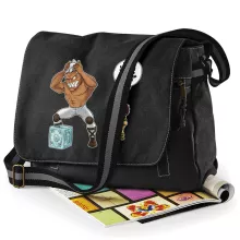 Pegasus Seiya Messenger Bag “Pegasus Seiya and Cassios” – Knights of the Zodiac - Saint Seiya parody