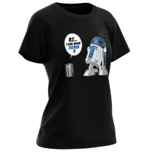 Camiseta Mujer R2-D2 “I am your father” – Parodia de Star Wars