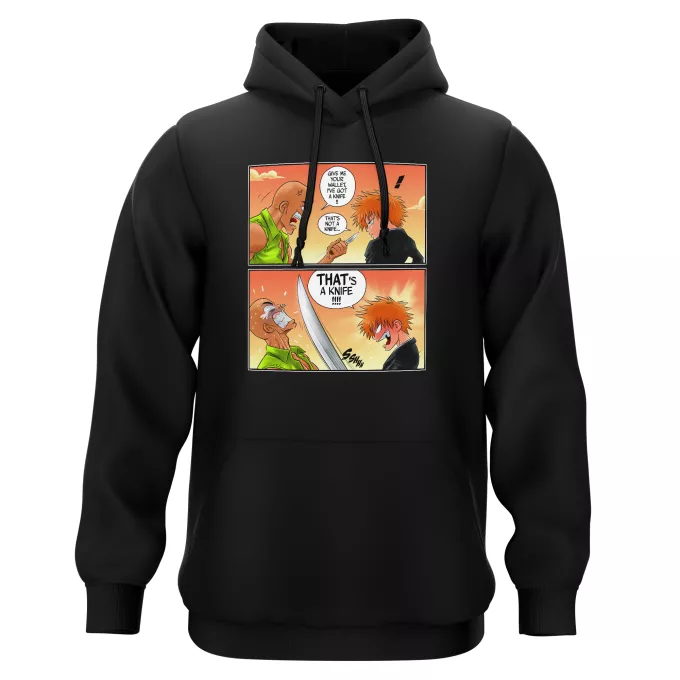 Hooded Sweatshirts Parody of Bleach Ichigo Kurosaki