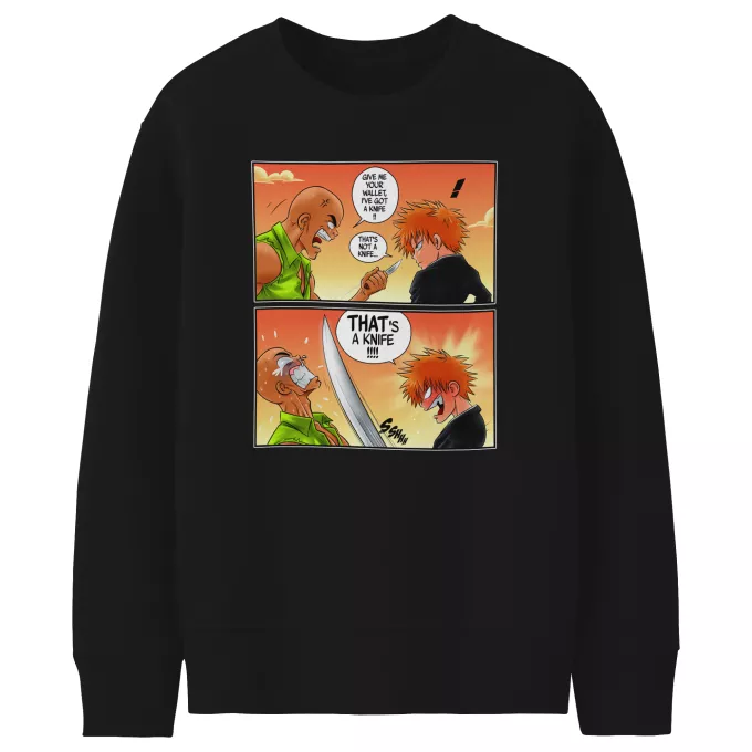 Kids Sweaters Parody of Bleach Ichigo Kurosaki