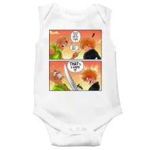 Ichigo Kurosaki Sleeveless Baby Bodysuit – Bleach parody