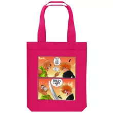 Organic Cotton Tote Bag Manga Parodies