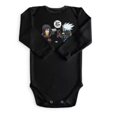Itachi Long sleeve Baby Bodysuit “Itachi and Kakashi” – Naruto parody