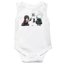 Itachi Sleeveless Baby Bodysuit “Itachi and Kakashi” – Naruto parody
