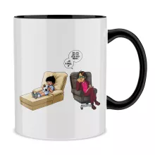 Flash Kicker Mug – Captain Tsubasa parody