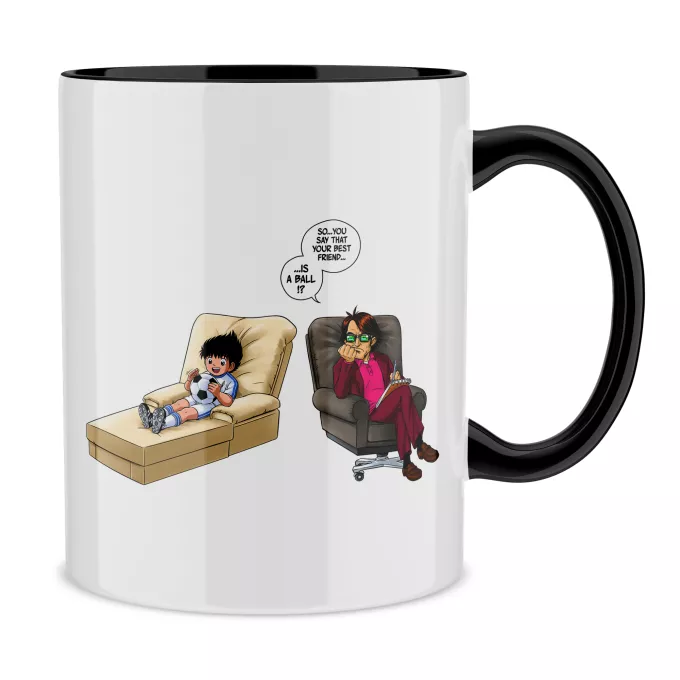 Mugs Parody of Captain Tsubasa Flash Kicker