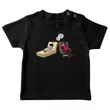 Flash Kicker Baby's T-shirt – Captain Tsubasa parody