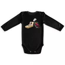 Flash Kicker Long sleeve Baby Bodysuit – Captain Tsubasa parody