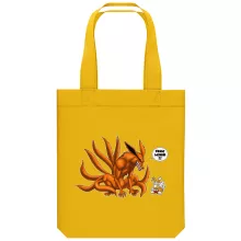 Organic Cotton Tote Bag Manga Parodies