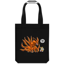 Borsa Tote Bag in cotone organico Parodie di Manga