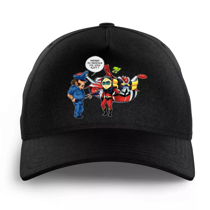 Casquettes Enfants Parodie Goldorak Papiers du véhicule s'il vous plaît ! - Actarus
