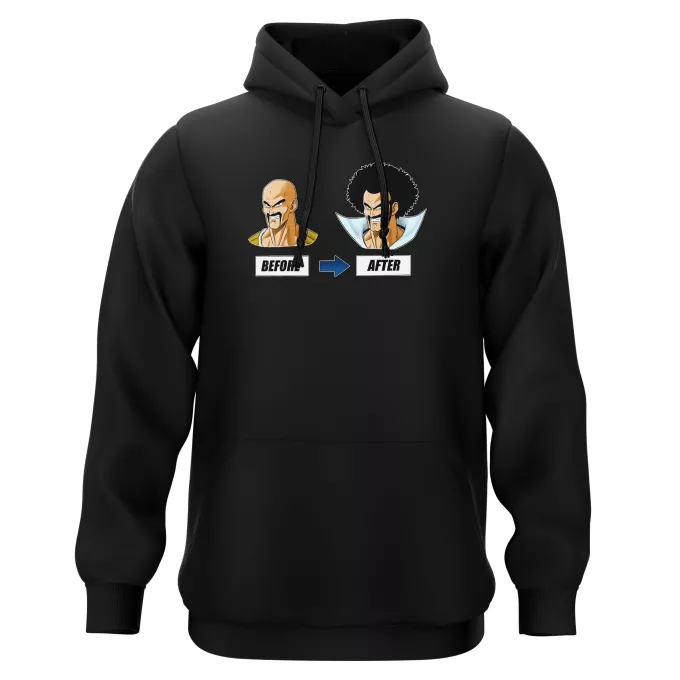 Hooded Sweatshirts Parody of Dragon Ball Z - DBZ Mister Satan and Nappa