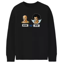 Mister Satan Kids Sweater “Mister Satan and Nappa” – Dragon Ball Z parody
