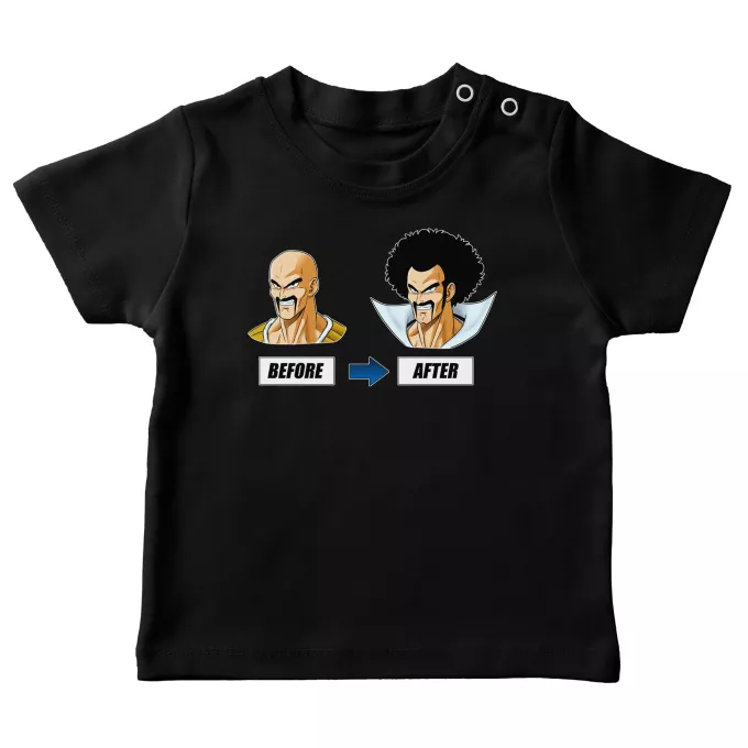 Baby's T-shirts Parody of Dragon Ball Z - DBZ Mister Satan and Nappa