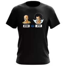 Mister Satan T-Shirt “Mister Satan and Nappa” – Dragon Ball Z parody