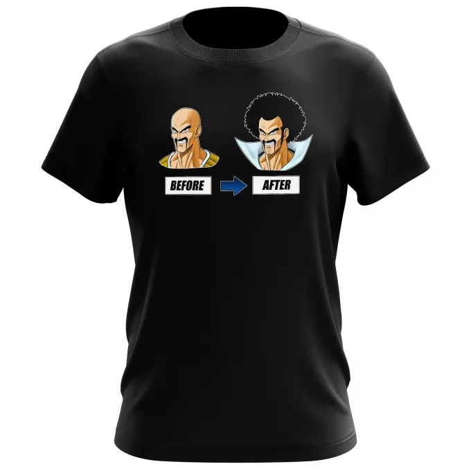 Men's T-shirts Parody of Dragon Ball Z - DBZ Mister Satan and Nappa