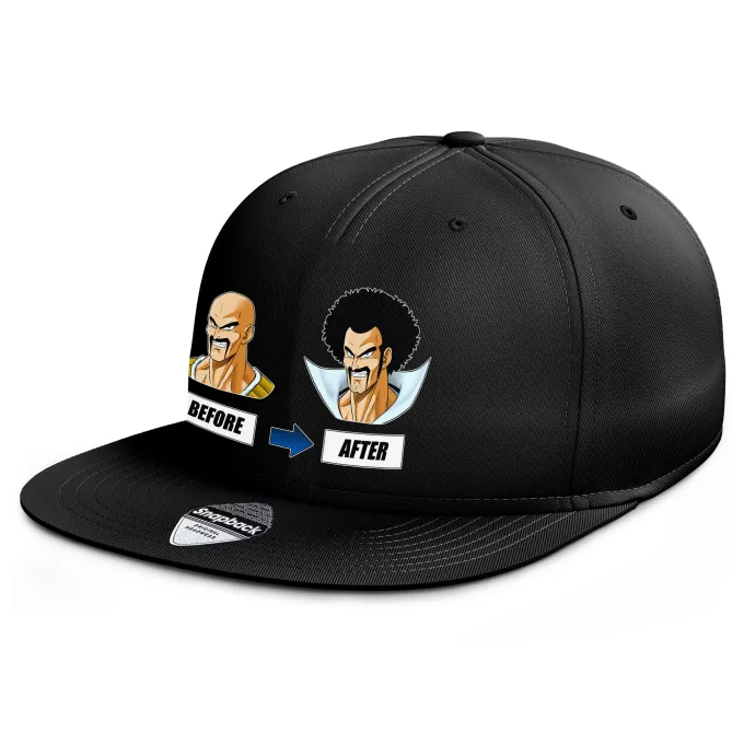 Flat Peak Cap Parody of Dragon Ball Z - DBZ Mister Satan and Nappa