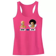 Mister Satan Girls Kids Tank Top “Mister Satan and Nappa” – Dragon Ball Z parody