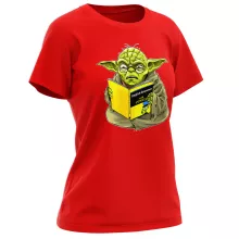 Yoda Women T-shirt – Star Wars parody