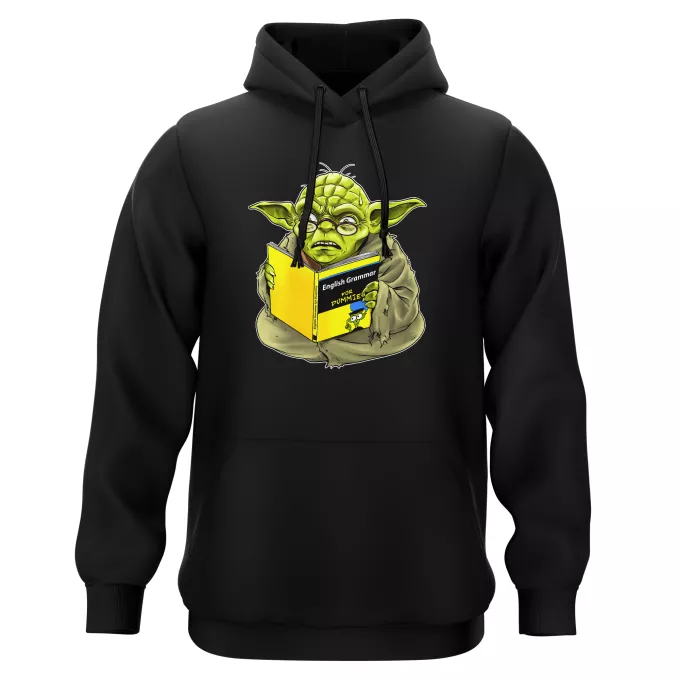 Hooded Sweatshirts Parody of Star Wars Yoda