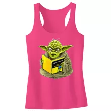 Yoda Girls Kids Tank Top – Star Wars parody