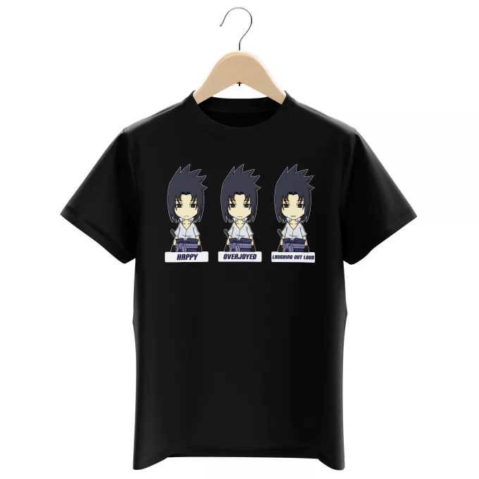 Boys Kids T-shirts Parody of Naruto Sasuke