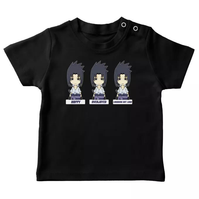 Baby's T-shirts Parody of Naruto Sasuke