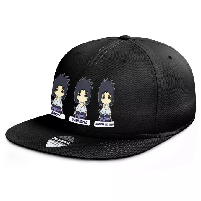 Flat Peak Cap Parody of Naruto Sasuke