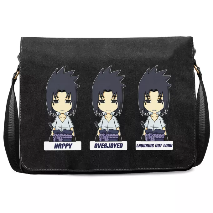 Premium Messenger Bag Parody of Naruto Sasuke