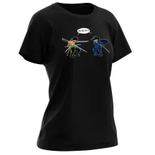 Roronoa Zoro Women T-shirt “Roronoa Zoro Vs Zorro” – One Piece parody