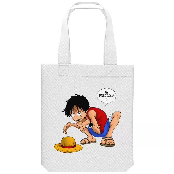 Saco (Tote Bag) de algodão orgânico Paródia One Piece
