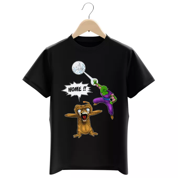 Boys Kids T-shirts Parody of Dragon Ball Z - DBZ Piccoloand ET the Extra-Terrestrial