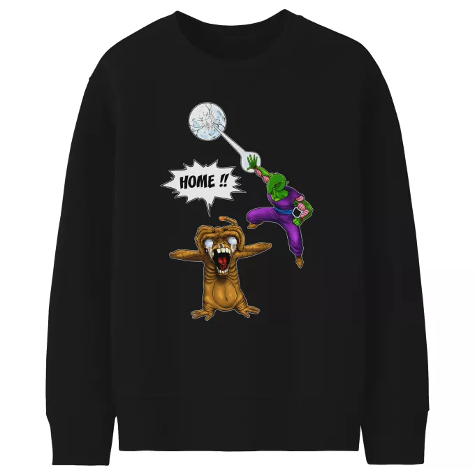 Kids Sweaters Parody of Dragon Ball Z - DBZ Piccoloand ET the Extra-Terrestrial