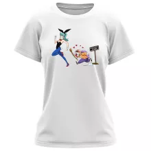 Women T-shirts Manga Parodies