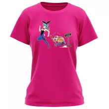 Women T-shirts Manga Parodies