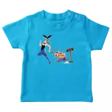 T-shirts para bebés Paródias mangá