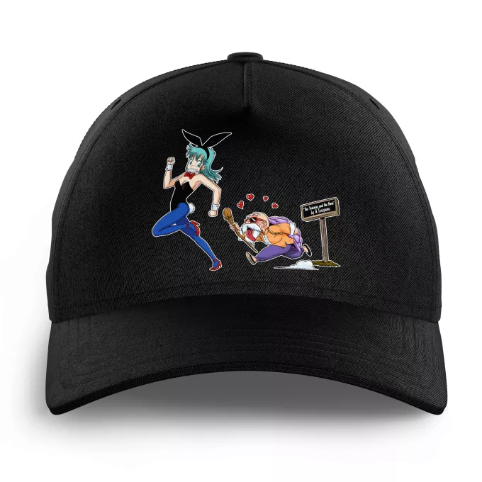 Kids Caps Parody of Dragon Ball Master Roshi and Bulma