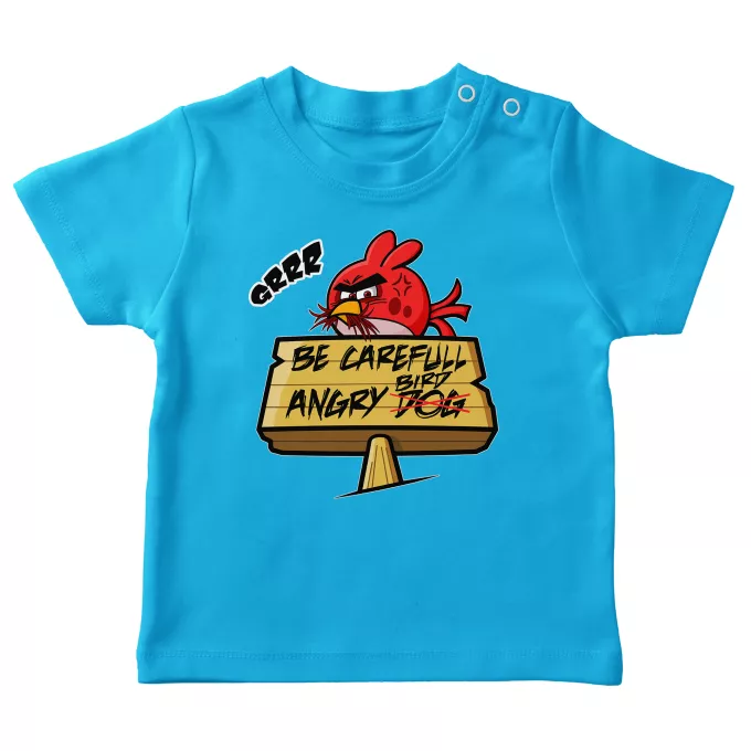 Baby's T-shirts Parody of Angry Birds Angry Birds