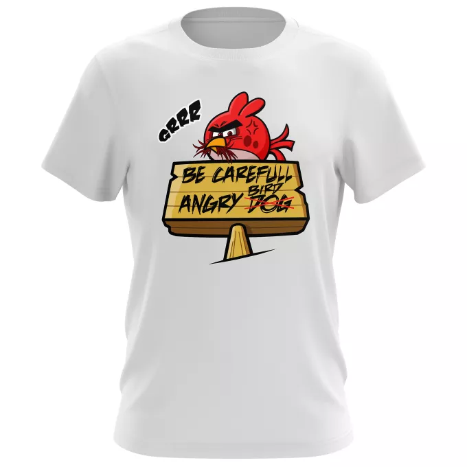 Men's T-shirts Parody of Angry Birds Angry Birds