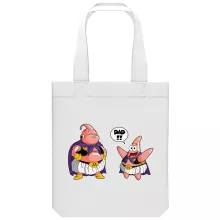 Majin Buu totebag “Majin Buu and Patrick Star” – Dragon Ball Z parody