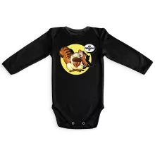 Scrat Langärmliges Baby Strampler “Scrat und Gollum” – Parodie auf Ice Age