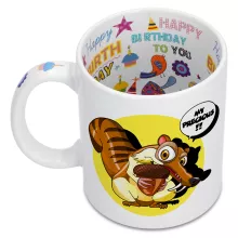 Scrat Mugg “Scrat och Gollum” – Parodi Ice Age