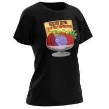 Devil Fruits Women T-shirt “Gum-Gum Fruit” – One Piece parody