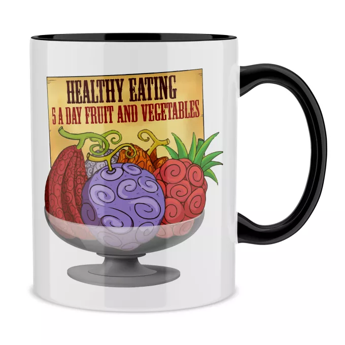 Mugs Parody of One Piece Devil Fruits - Gum-Gum Fruit